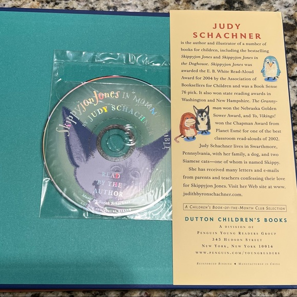 Skippyjon Jones Lot of 4 Hardcover Children’s Books, One with Bonus CD EUC - Picture 8 of 8